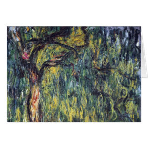 Weeping Willow door Claude Monet,  Kunst