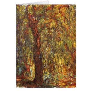 Weeping Willow door Claude Monet,  Kunst