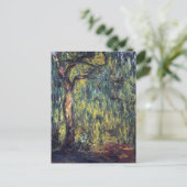 Weeping Willow door Claude Monet,  Kunst Briefkaart (Staand voorkant)
