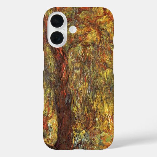 Weeping Willow door Claude Monet,  Kunst Case-Mate iPhone Case (Achterkant)