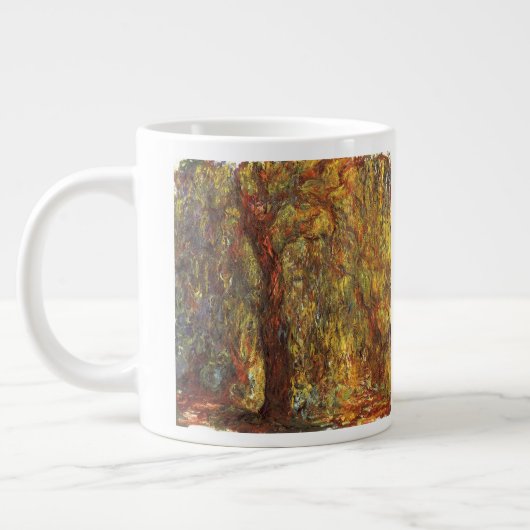 Weeping Willow door Claude Monet,  Kunst Grote Koffiekop (Links)