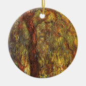Weeping Willow door Claude Monet, Kunst Keramisch Ornament (Voorkant)