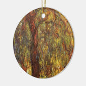 Weeping Willow door Claude Monet, Kunst Keramisch Ornament (Links)