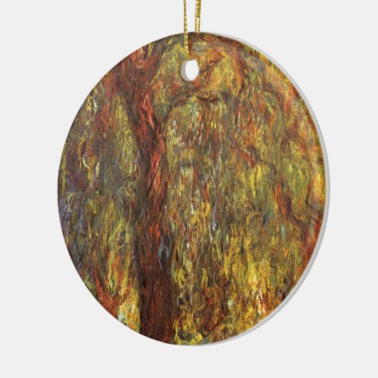 Weeping Willow door Claude Monet,  Kunst Keramisch Ornament (Links)
