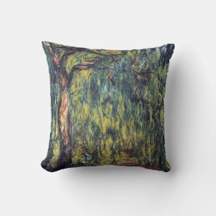 Weeping Willow door Claude Monet,  Kunst Kussen