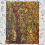 Weeping Willow door Claude Monet,  Kunst Legpuzzel<br><div class="desc">Weeping Willow (c. 1919) door Claude Monet is een impressionistisch kunstlandschap-natuurschilderij. Het maakt deel uit van een reeks wilde bosschilderijen die Monet in zijn tuinen in Giverny (Frankrijk) schilderde. Een boomgaard in het herfstseizoen met prachtige kleuren van de draaiende bladeren. Over de kunstenaar: Claude Monet (1840-1926) was een oprichter van...</div>