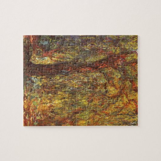 Weeping Willow door Claude Monet,  Kunst Legpuzzel (Horizontaal)