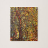 Weeping Willow door Claude Monet,  Kunst Legpuzzel (Verticaal)
