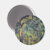 Weeping Willow door Claude Monet, Kunst Magneet (Voorkant / Achterkant)
