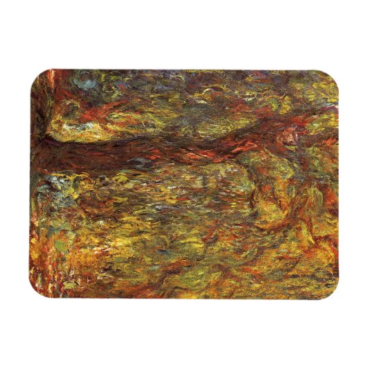 Weeping Willow door Claude Monet,  Kunst Magneet (Horizontaal)