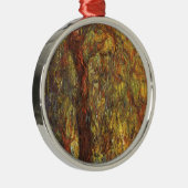 Weeping Willow door Claude Monet, Kunst Metalen Ornament (Rechts)