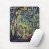 Weeping Willow door Claude Monet,  Kunst Muismat (Met muis)