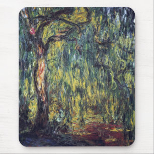 Weeping Willow door Claude Monet,  Kunst Muismat
