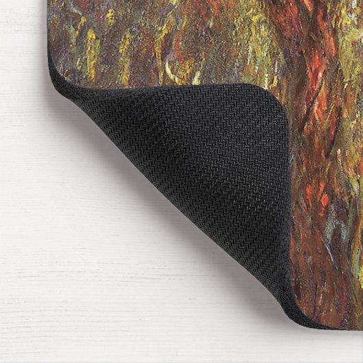 Weeping Willow door Claude Monet,  Kunst Muismat (Hoek)