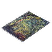 Weeping Willow door Claude Monet,  Kunst Notitieboek (Linkerzijde)