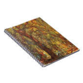 Weeping Willow door Claude Monet,  Kunst Notitieboek (Rechterzijde)