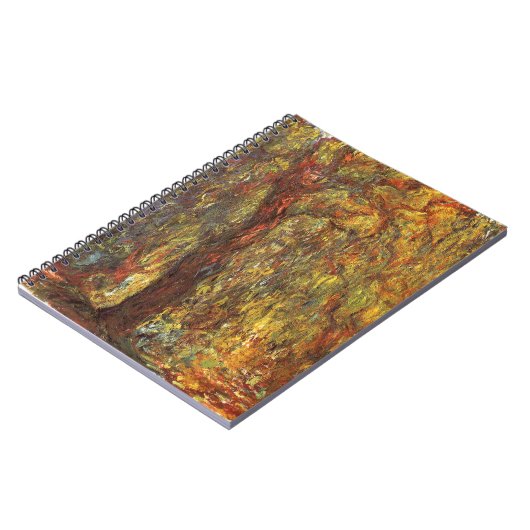 Weeping Willow door Claude Monet,  Kunst Notitieboek (Linkerzijde)