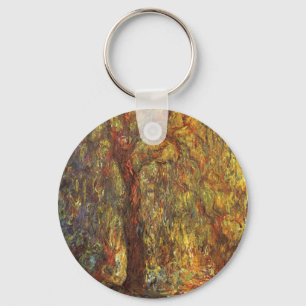 Weeping Willow door Claude Monet, Kunst Sleutelhanger