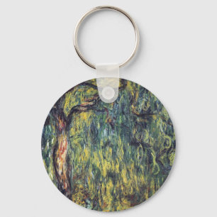 Weeping Willow door Claude Monet, Kunst Sleutelhanger