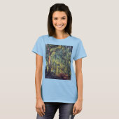 Weeping Willow door Claude Monet,  Kunst T-shirt (Voorkant volledig)