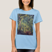 Weeping Willow door Claude Monet,  Kunst T-shirt (Voorkant)