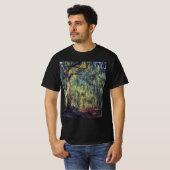 Weeping Willow door Claude Monet,  Kunst T-shirt (Voorkant volledig)