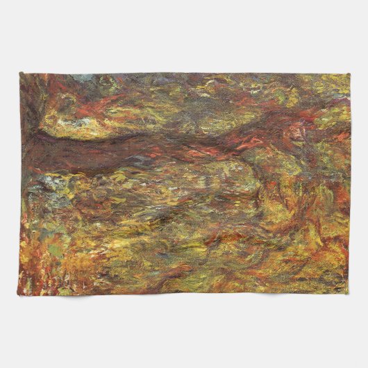 Weeping Willow door Claude Monet,  Kunst Theedoek (Horizontaal)