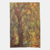 Weeping Willow door Claude Monet,  Kunst Theedoek (Verticaal)