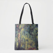 Weeping Willow door Claude Monet, Kunst Tote Bag (Voorkant)