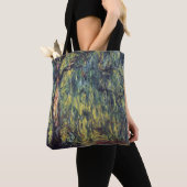 Weeping Willow door Claude Monet, Kunst Tote Bag (Dichtbij)