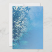 Weeping Willow Etheal Dreamy Sky Wedding 2 Kaart (Achterkant)