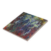 Weeping Willow, Giverny Claude Monet schilderij Tegeltje (Zijkant)