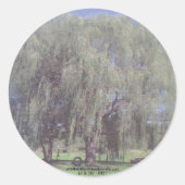 Weeping WIllow Tree Stickers (Voorkant)