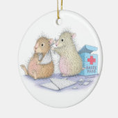 WeePoppets® - siervoorwerpen Keramisch Ornament (Links)