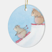 WeePoppets® - siervoorwerpen Keramisch Ornament (Links)