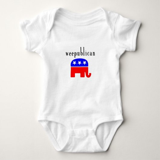 weepublicaans romper (Voorkant)