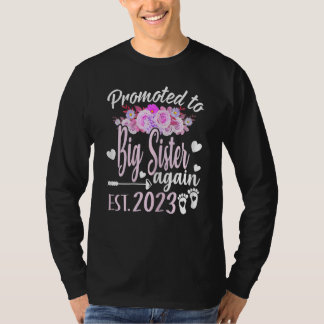 Weer 2023 werden vrouwen naar de grote zuster gepr t-shirt