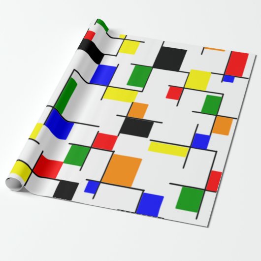 Weer Bauhaus Cadeaupapier (Uitgerold)