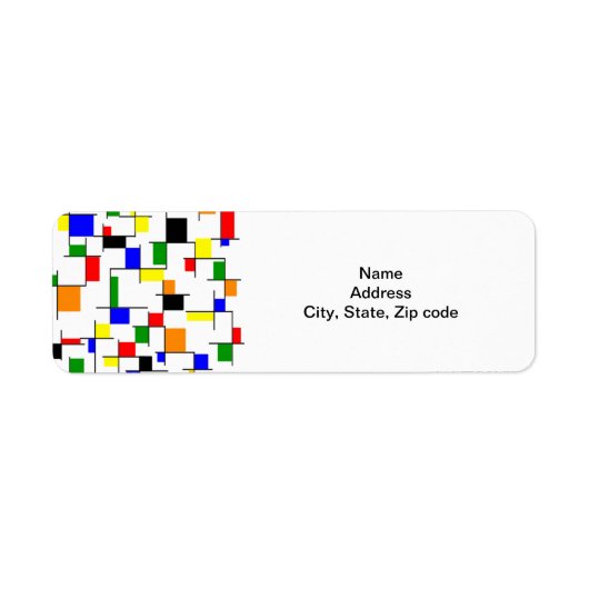 Weer Bauhaus Etiket (Voorkant)