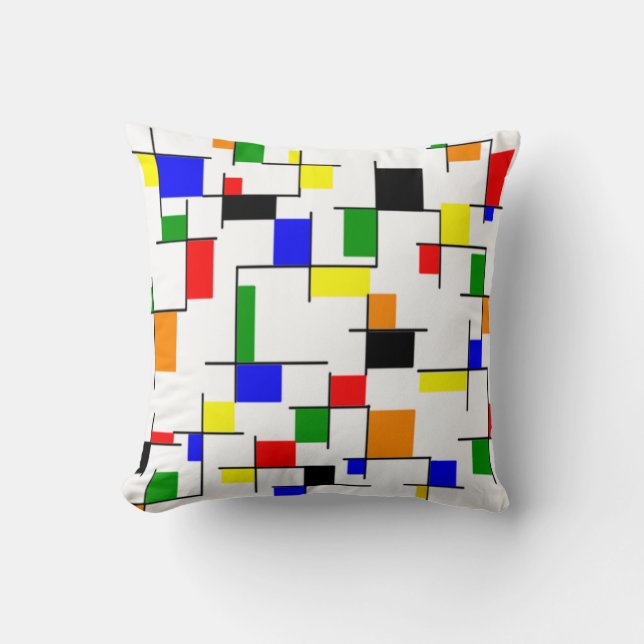 Weer Bauhaus Kussen (Voorkant)