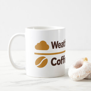 Weer besproken, koffie nodig, grapje koffiemok
