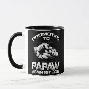 weer bevorderd tot papaw Est 2023 Funny vaders Mok