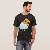 Weer Cat Widget grappig T-shirt (Voorkant volledig)