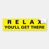 WEER DAT JE HIER KRIJGT BUMPERSTICKER (Voorkant)