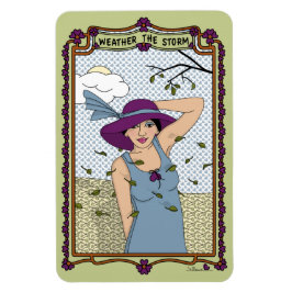 Weer de Storm_A_4x6 koelkast Magneet