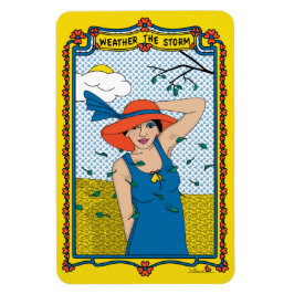 Weer de Storm_B_4x6 koelkast Magneet