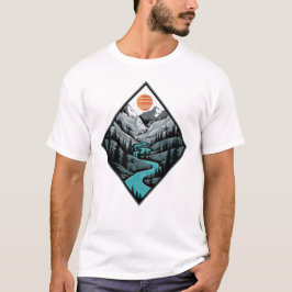 “Weer de weg kwijt: de natuur slaat geen linker bo T-shirt