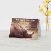 Weer die tijd van het jaar? kaart (Gele Bloem)