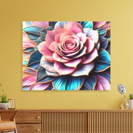 Weer dromen canvas afdruk (Insitu (Woonkamer))