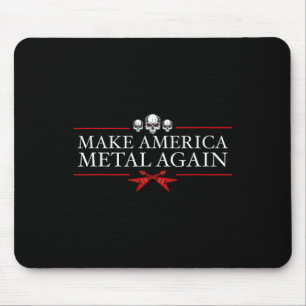 Weer een Amerikaanse metaal op Trump Rock Zware mu Muismat